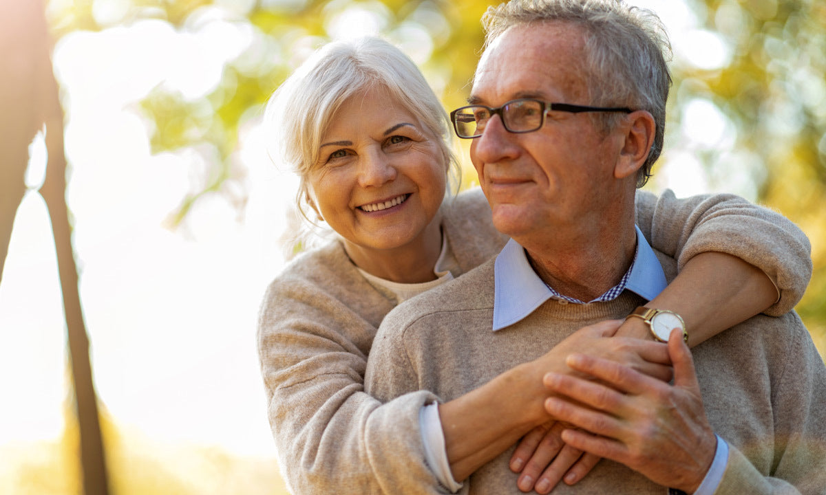 couple enjoying time together outdoors